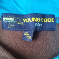 Нов суичър за момче Young Code /Йънг Коуд, 100% оригинал, прекрасен кафяв цвят, снимка 2 - Детски анцузи и суичери - 17023637
