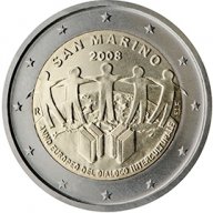 2 Евро монети (възпоменателни) емитирани 2008г, снимка 10 - Нумизматика и бонистика - 16924201