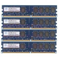 РАМ памет за INTEL процесор 8GB 4X 2GB DDR2 800MHz PC Desktop Dimm RAM PC2-6400U