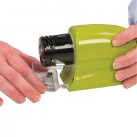 Професионална електрическа точилка за ножове ножици инструменти за заточване точене точило за дома к, снимка 10 - Кухненски роботи - 24375640