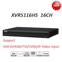 DAHUA DHI-XVR5116HS HDCVI/AHD/HD-TVI. Full HD 2mpx Запис в Резолюция 1080P с 15 кадъра в секунда, снимка 1 - Комплекти за видеонаблюдение - 20806253