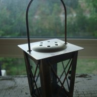 метален фенер, снимка 1 - Декорация за дома - 17375218