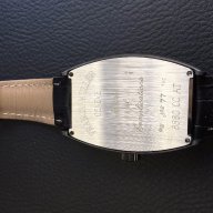 Мъжки луксозен часовник Franck Muller Crazy Hours black, снимка 4 - Мъжки - 16678455