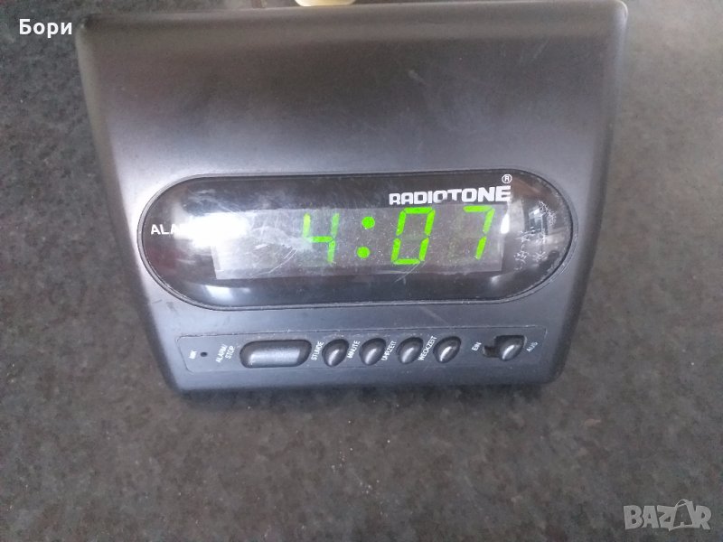 Ел.Часовник с аларма RADIOTONE, снимка 1
