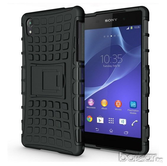HARD STAND CASE ГРЪБ БРОНЯ ЗА SONY XPERIA Z2, снимка 1
