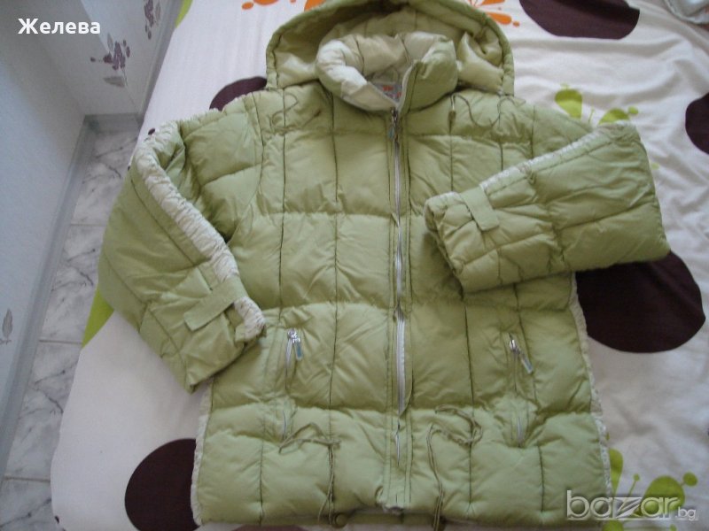 дамско  зимно ватирано яке с качулка, снимка 1