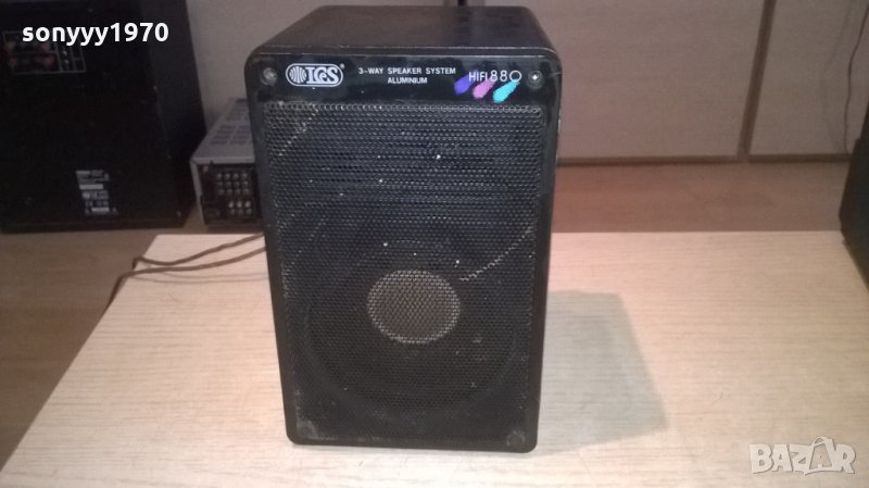 ics hi fi 880-тонколонa 1бр-100w/4ohm-внос швеицария, снимка 1