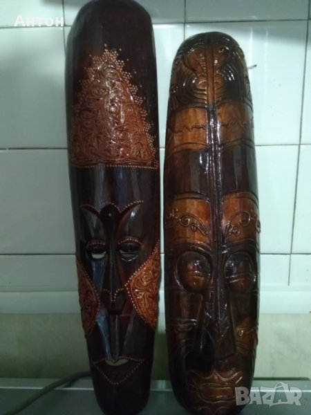Маски от дърво., снимка 1