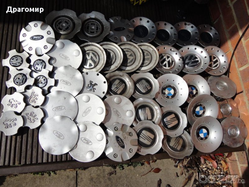 Капачки за джанти Ford, Peugeot, Citroen, Renault, Alfa Romeo, Fiat, Toyota, Mazda, MG и др., снимка 1