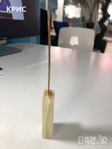 Нож за писма,Onyx of Pakistan,Made in Italy, снимка 8 - Ученически пособия, канцеларски материали - 25180582