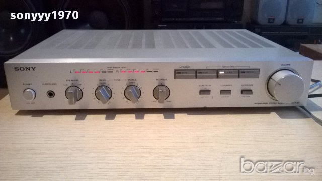 Sony stereo amplifier-240watts-внос швеицария, снимка 1 - Ресийвъри, усилватели, смесителни пултове - 13845618