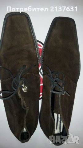 Мъжки велурени боти Roberto Cavalli N 43, снимка 1