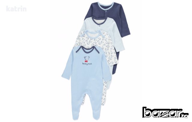 Нови гащеризончета/пижамки от George-3-6м