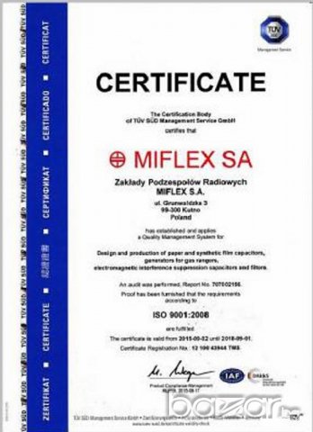  MIFLEX KSЕ  0.15 µF, снимка 2 - Други - 16193979