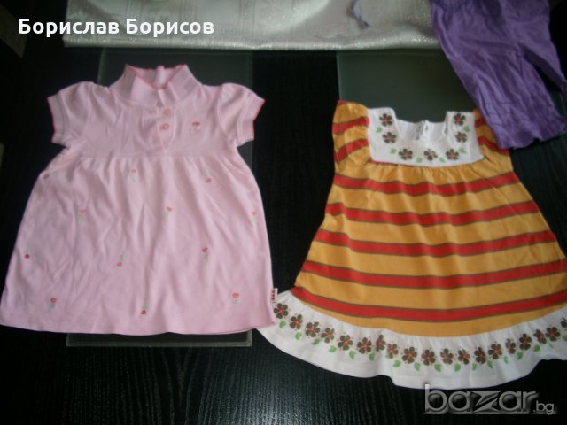 Летни рокли,блузки,шапки и якенца 12-18мес., снимка 5 - Бебешки рокли - 18591343