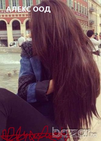 тъмно кафяво ,два нюанса, снимка 5 - Аксесоари за коса - 8769054