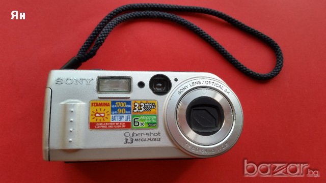 Японски Стар Ретро Фотоапарат 'SONY'DSC-P1,Cyber Shot, снимка 1 - Други ценни предмети - 17949566