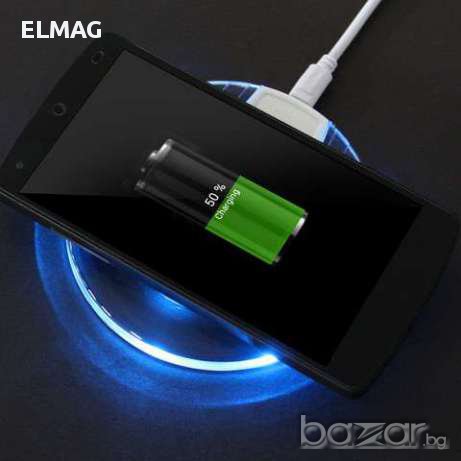 Безжично Зарядно за SmartPhone Wireless Charger, снимка 11 - Оригинални батерии - 15553857