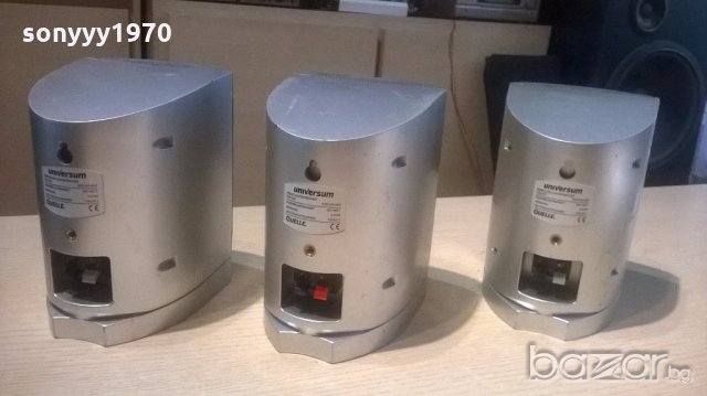 universum 3х200w/6ohm-3 броя-17х14х12см-внос швеицария, снимка 2 - Тонколони - 18665508
