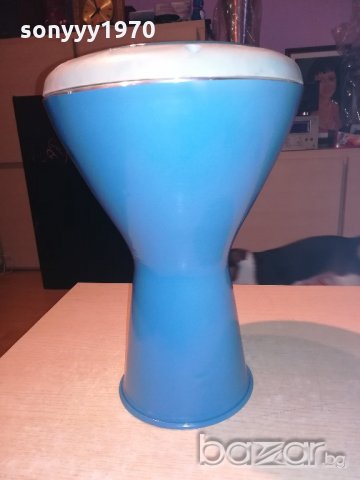 НОВА ПАРТИ ТУПАЛКА-сирииска тарамбука-голяма-нова-синя 40х25см, снимка 10 - Ударни инструменти - 20437762