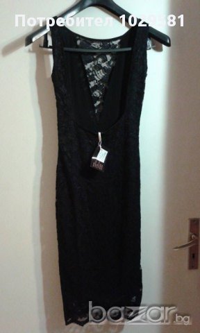 Официална дантелена рокля с гол гръб, снимка 2 - Рокли - 10883090