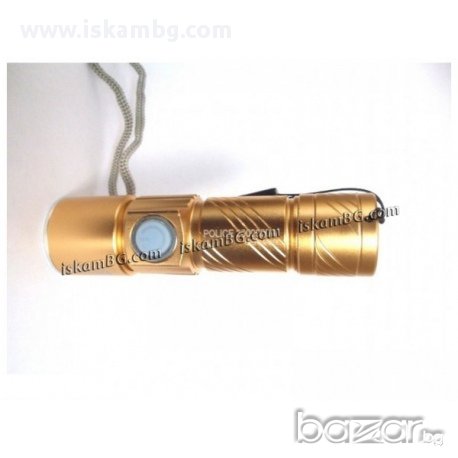 USB акумулаторен LED фенер - код 515, снимка 3 - Други - 13594459