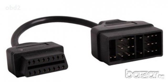 Кабел преходник за Toyota, 17 или 22 пина към OBD2, снимка 2 - Аксесоари и консумативи - 13035821