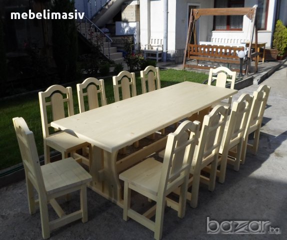 Маси и столове,пейки и сепарета за вашата градина, за вашето заведение. в  Маси в гр. София - ID10466895 — Bazar.bg