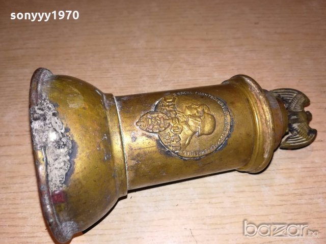 хитлеристка стара немска запалка-16х9см-внос швеицария , снимка 2 - Антикварни и старинни предмети - 20140899