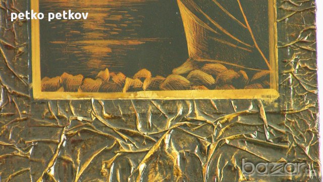 Картина от Абхазия или от Армения "Ахтамар", снимка 5 - Картини - 16808417