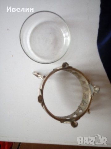 купа,бонбониера арт деко, снимка 4 - Антикварни и старинни предмети - 22065570