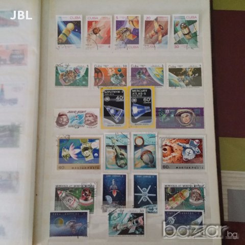 Класьор с пощенски марки филателия 414 броя 16 страници за колекционери , снимка 16 - Филателия - 15131978