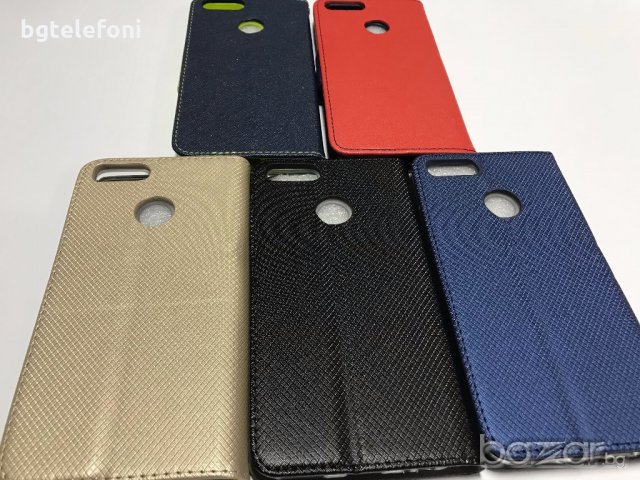 Xiaomi Mi A1 калъф тип тефтер със силиконово легло