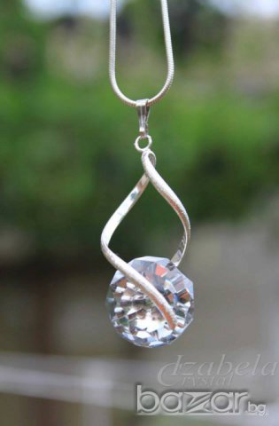 Сваровски Комплект ''Briolette Beatd '' Crystals from SWAROVSKI ®, снимка 7 - Колиета, медальони, синджири - 6047799