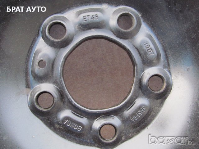 железни джанти  15' за' volvo s40,c30,v50,FORD FOCUS, снимка 5 - Гуми и джанти - 10694672