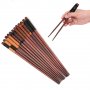 Японски пръчки пръчици за хранене 6 комплекта прибори луксозни, снимка 3