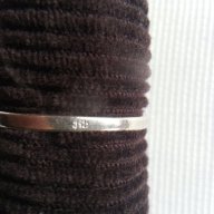 Сребърен дамски пръстен, гривна, синджирче с кристално сърце със сребърен обков, снимка 7 - Пръстени - 17658940