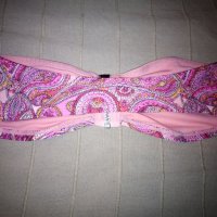 Дамски бански горна част , С, с цип, розово, снимка 2 - Бански костюми - 24737908