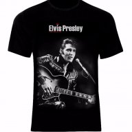 Елвис Пресли Elvis Presley The King Of Rock 'n' Roll Тениска Мъжка/Дамска S до 2XL, снимка 1 - Тениски - 14096272