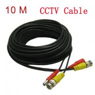 Готови кабели за видеонаблюдение + букси Bnc / Rca / Dc-10м,20м,25м,30м,50 метра за dvr, снимка 2 - Камери - 9682536