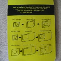 Адаптери за сим карта, снимка 2 - Селфи стикове, аксесоари - 21033118