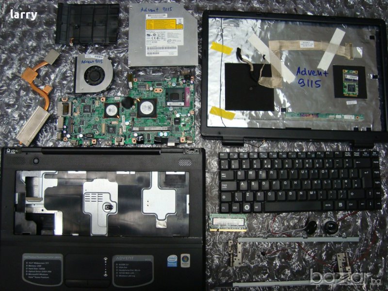 Advent 9115 лаптоп на части, снимка 1