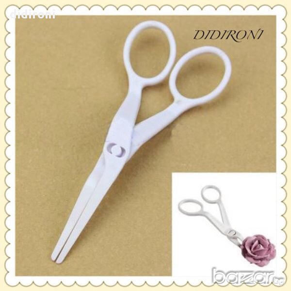 Сладкарска НОЖИЦА / ЩИПКА за фондан и други моделиращи маси, снимка 1