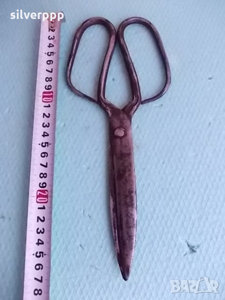  Стара абаджийска ножица , снимка 1