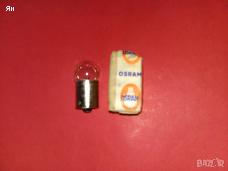 Немска Крушка OSRAM-6V,10W,BA15s, снимка 1