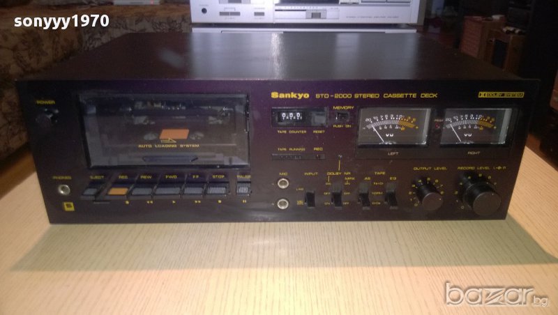 sankyo std-2000 stereo cassette deck-made in japan-внос швеицария, снимка 1