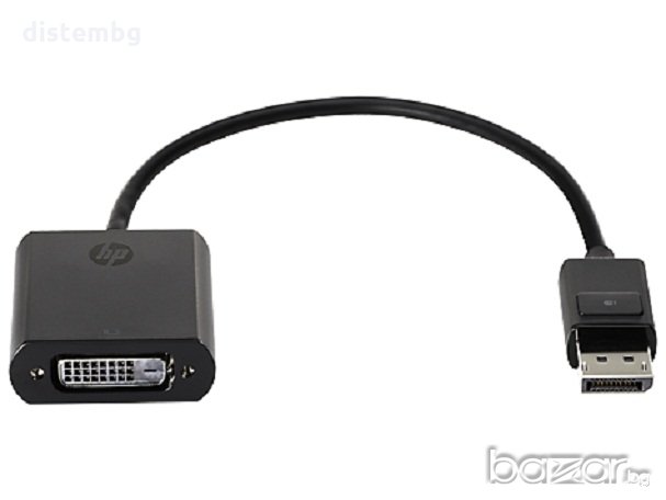 HP DisplayPort  за  DVI-D Adapter, снимка 1