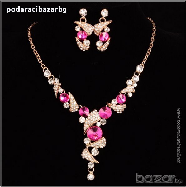 КРИСТАЛНИ БИЖУТА – ПРАЗНИЧЕН КОМПЛЕКТ, снимка 1