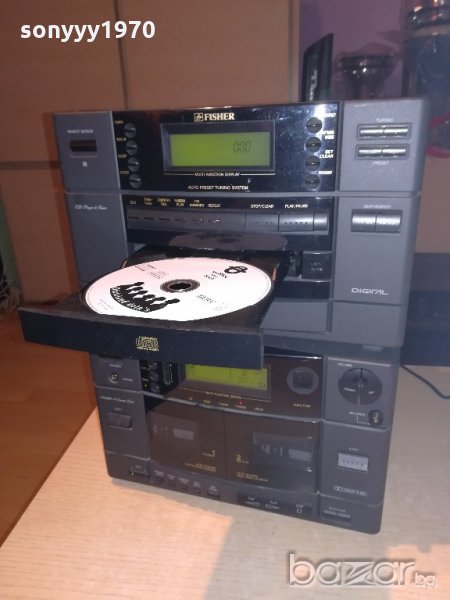 fisher-cd/tuner/amplifier/deck-внос швеицария, снимка 1