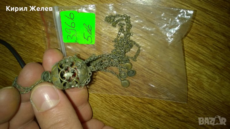 Винтидж медальон висулка украшение -385, снимка 1